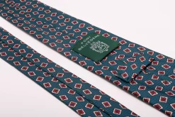 Aqua Green Jacquard Woven Tie