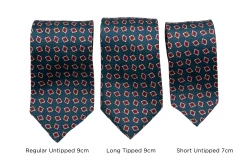 Aqua Green Jacquard Woven Tie