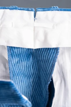 Azure Blue Stancliffe Corduroy Trousers