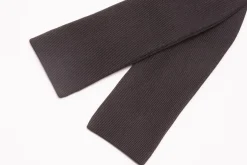 Black Batwing Silk Faille Grosgrain Bow Tie