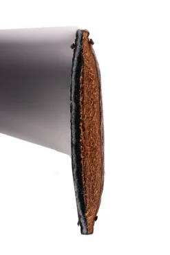 Black Boxcalf & Brown Russian Reindeer Reversible Leather Belt