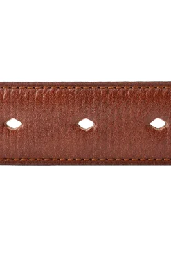 Black Boxcalf & Brown Russian Reindeer Reversible Leather Belt