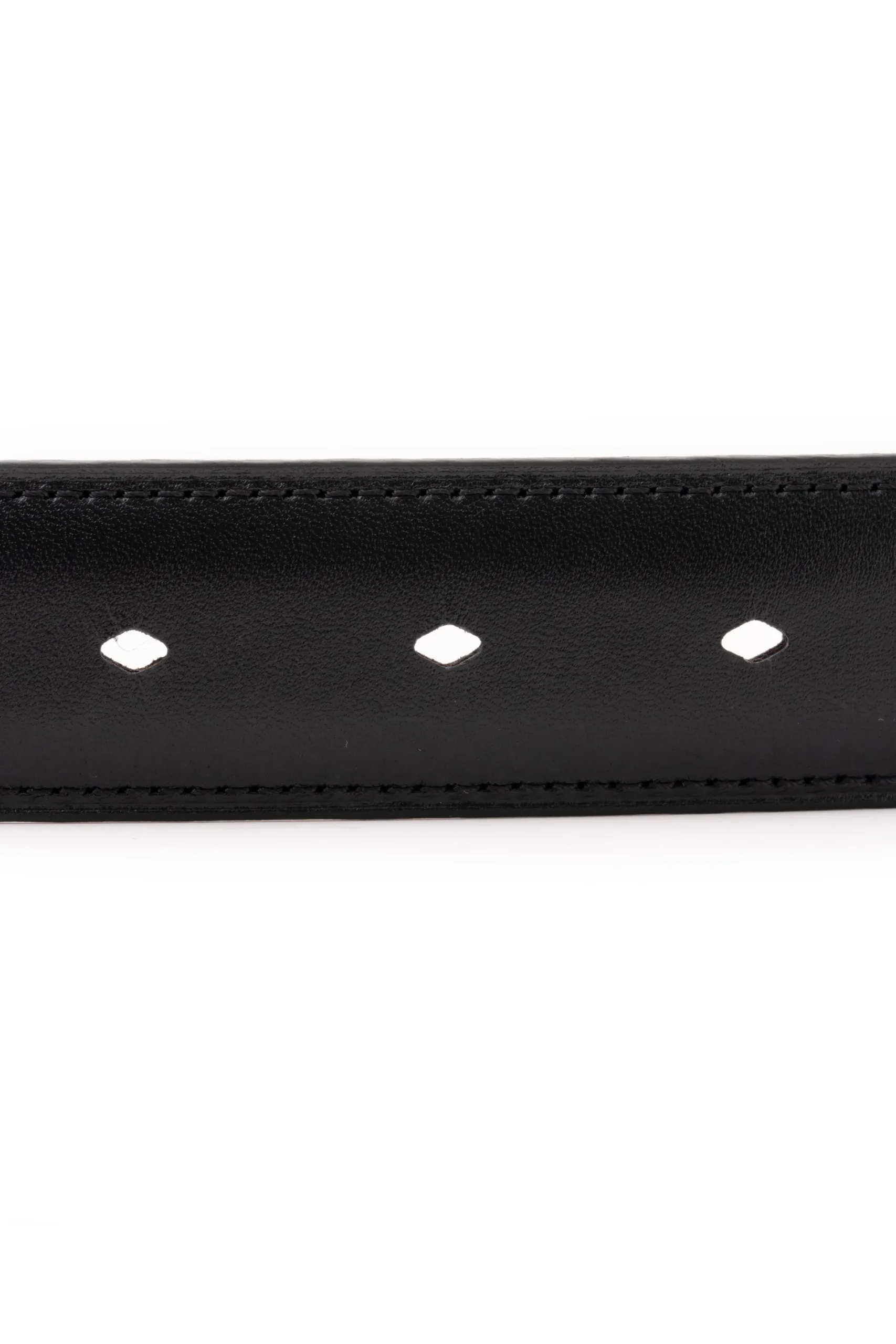 Black Boxcalf Leather Belt