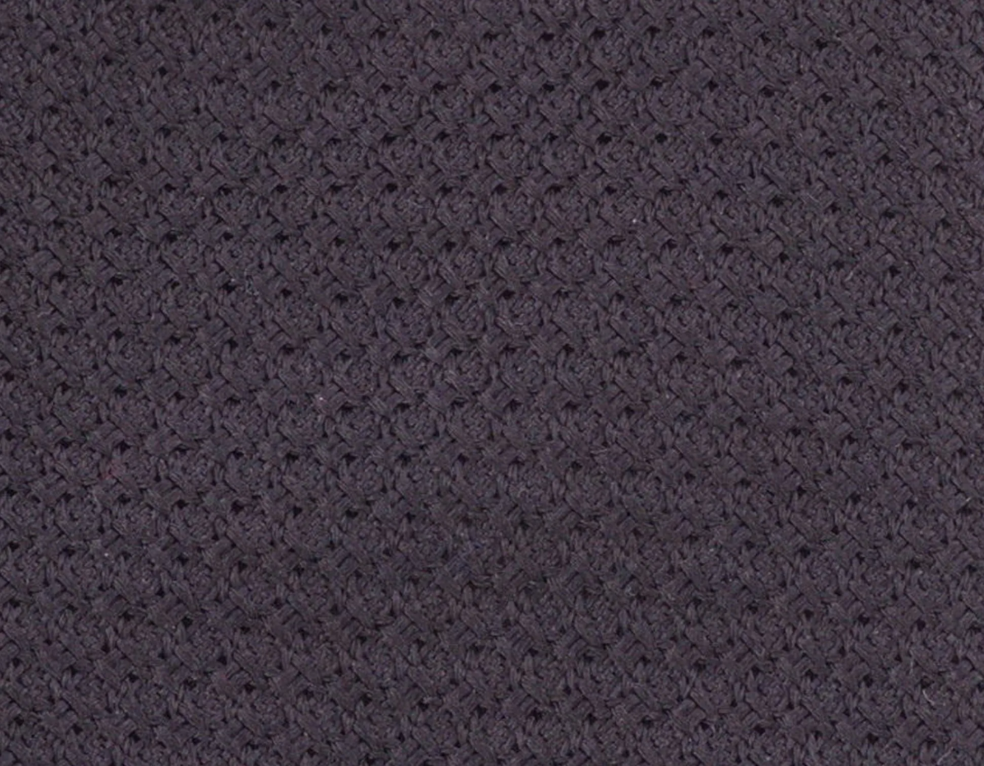 Black Grenadine Silk Tie