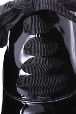 Black Grosgrain Faille Evening Shoelaces