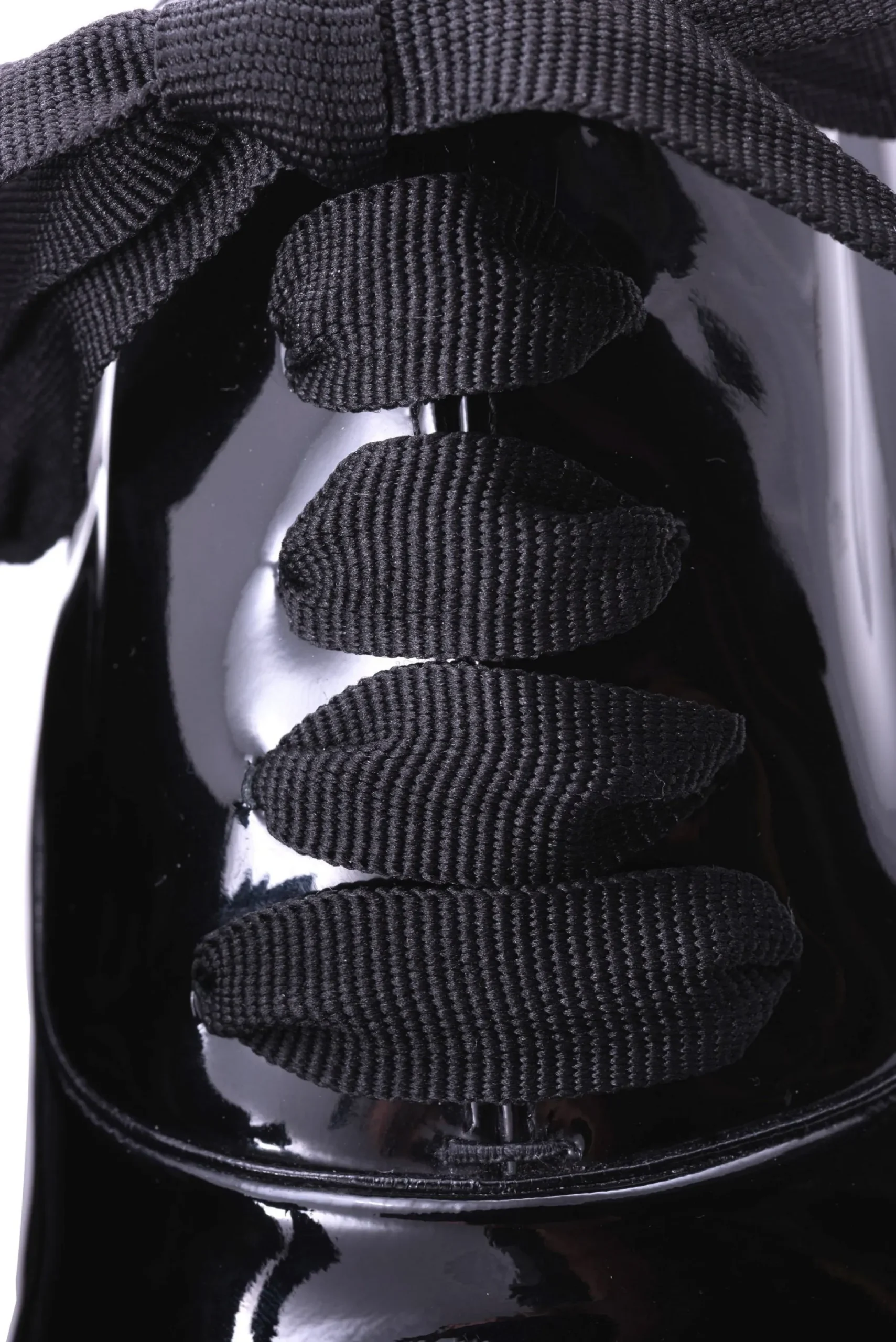 Black Grosgrain Faille Evening Shoelaces