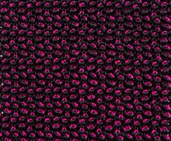 Black & Magenta Two-Tone Silk Knit Tie