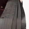 Black Moiré Silk Cummerbund