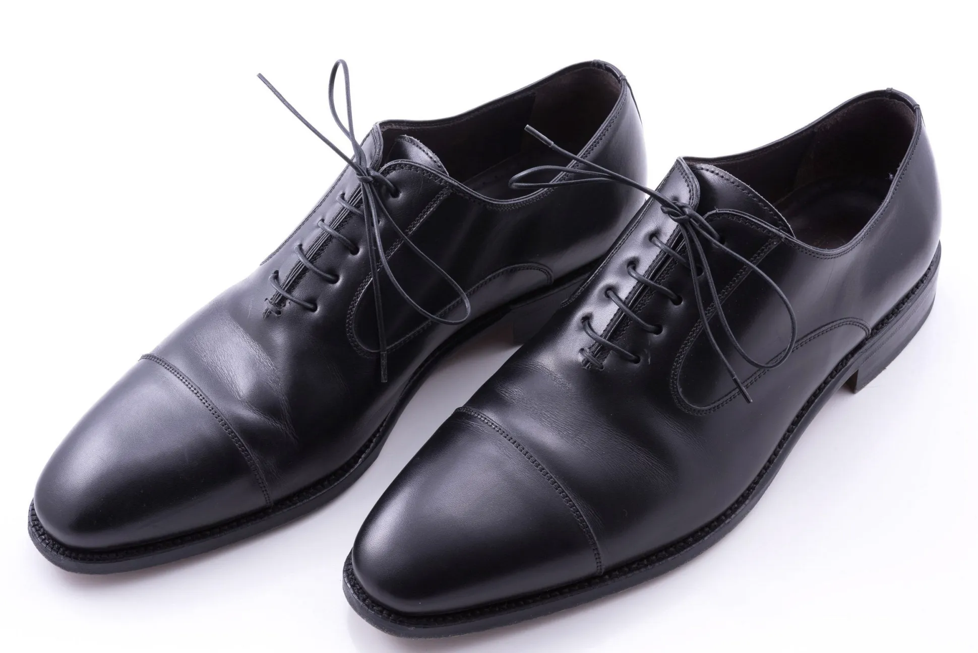 Black Round Waxed Cotton Bootlaces