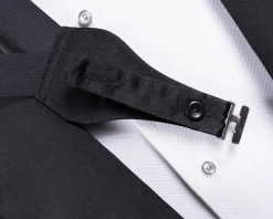 Black Satin Silk Cummerbund