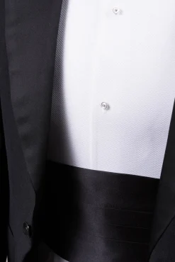 Black Satin Silk Cummerbund