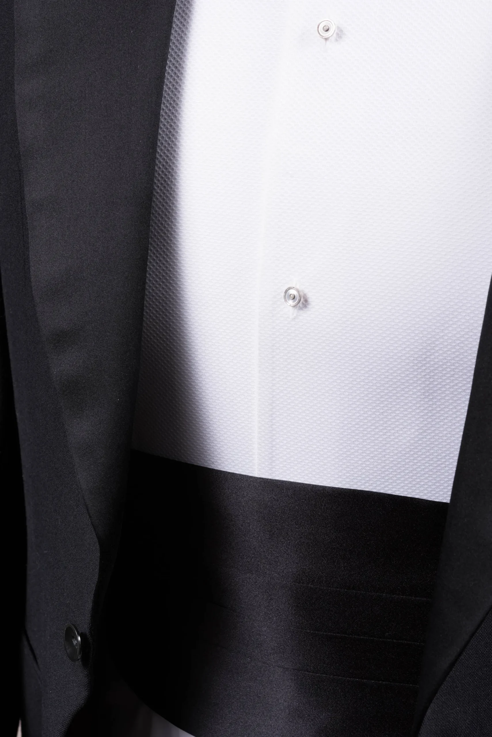 Black Satin Silk Cummerbund