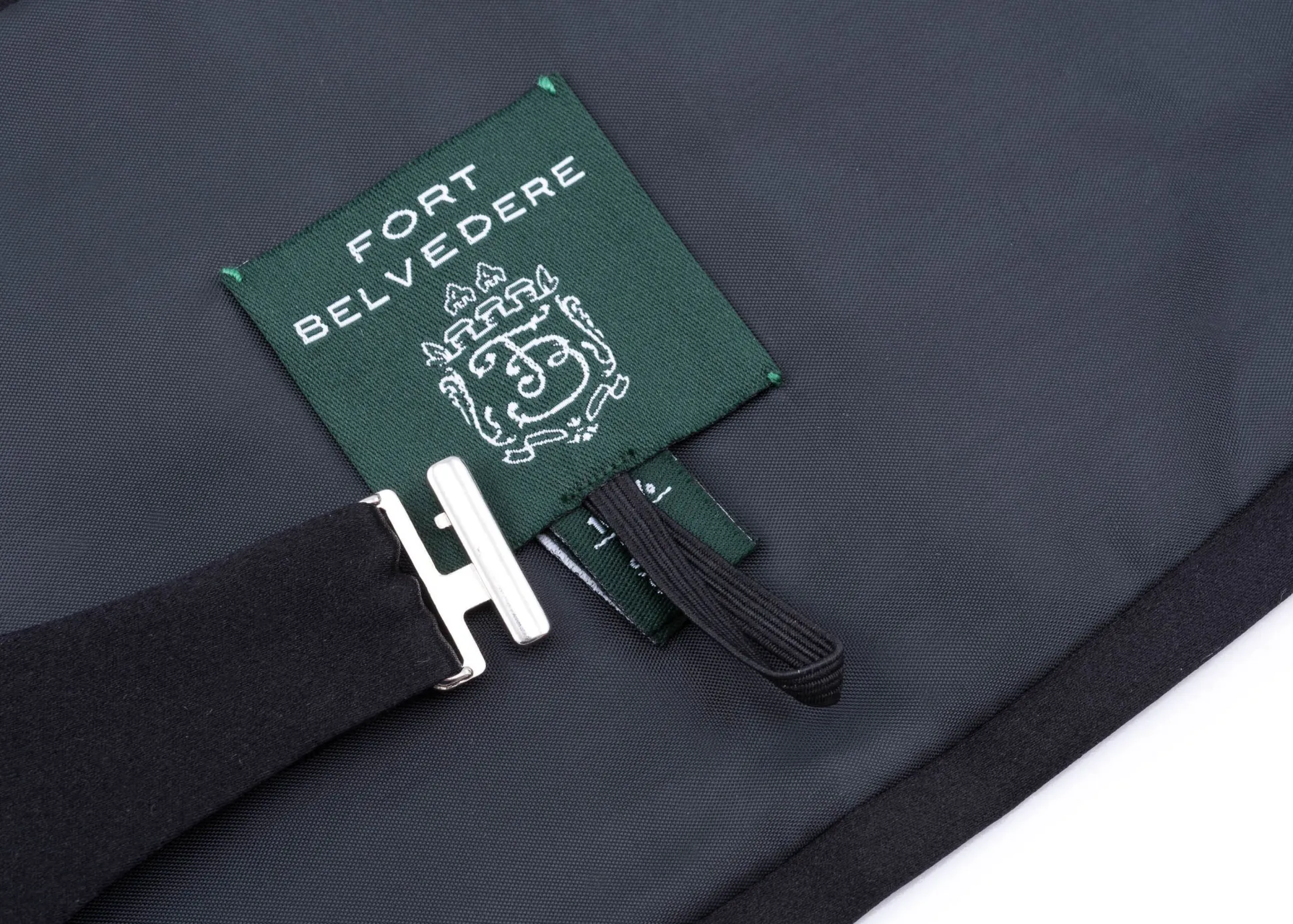 Black Satin Silk Cummerbund