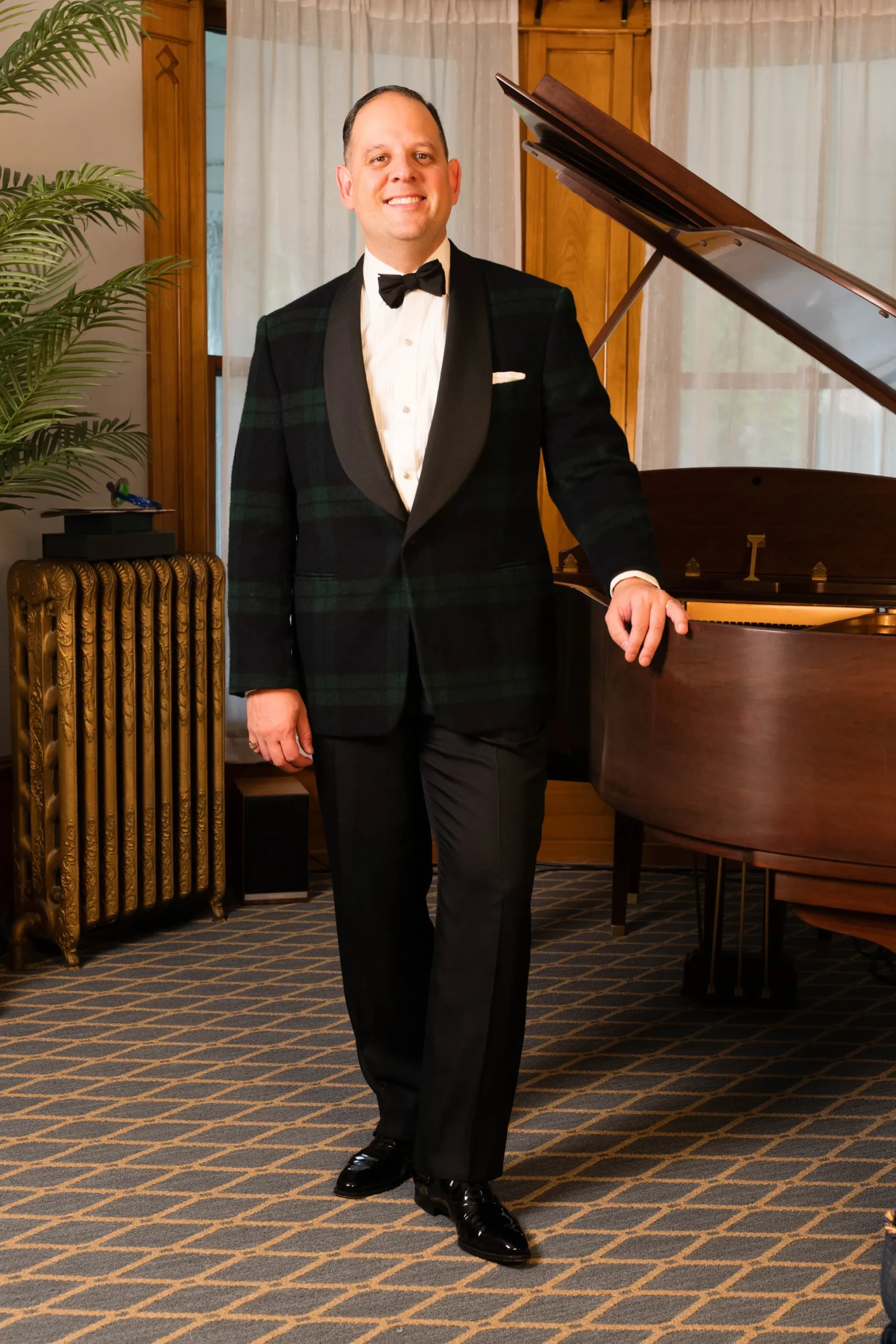 Black Silk Barathea Self-Tie Bow Tie