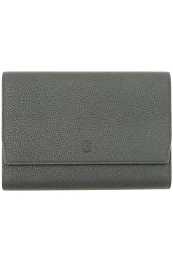 Black Togo & Gray Suede Leather Watch Case