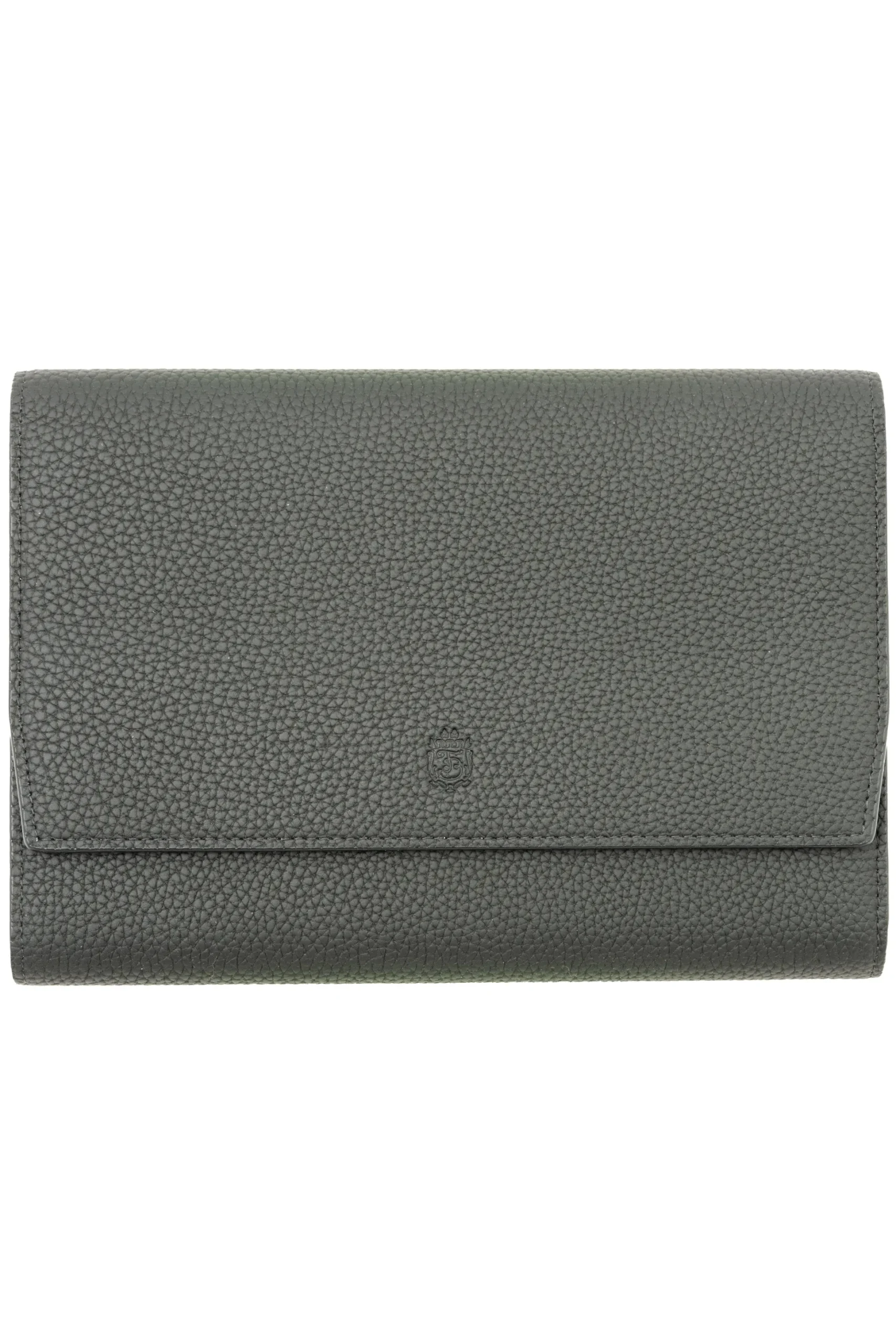 Black Togo & Gray Suede Leather Watch Case