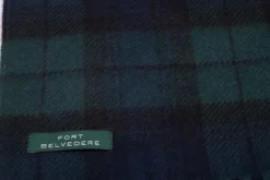 Black Watch Tartan Cashmere Scarf