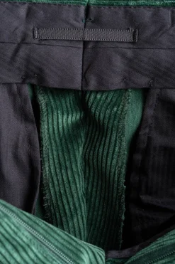 British Racing Green Stancliffe Corduroy Trousers
