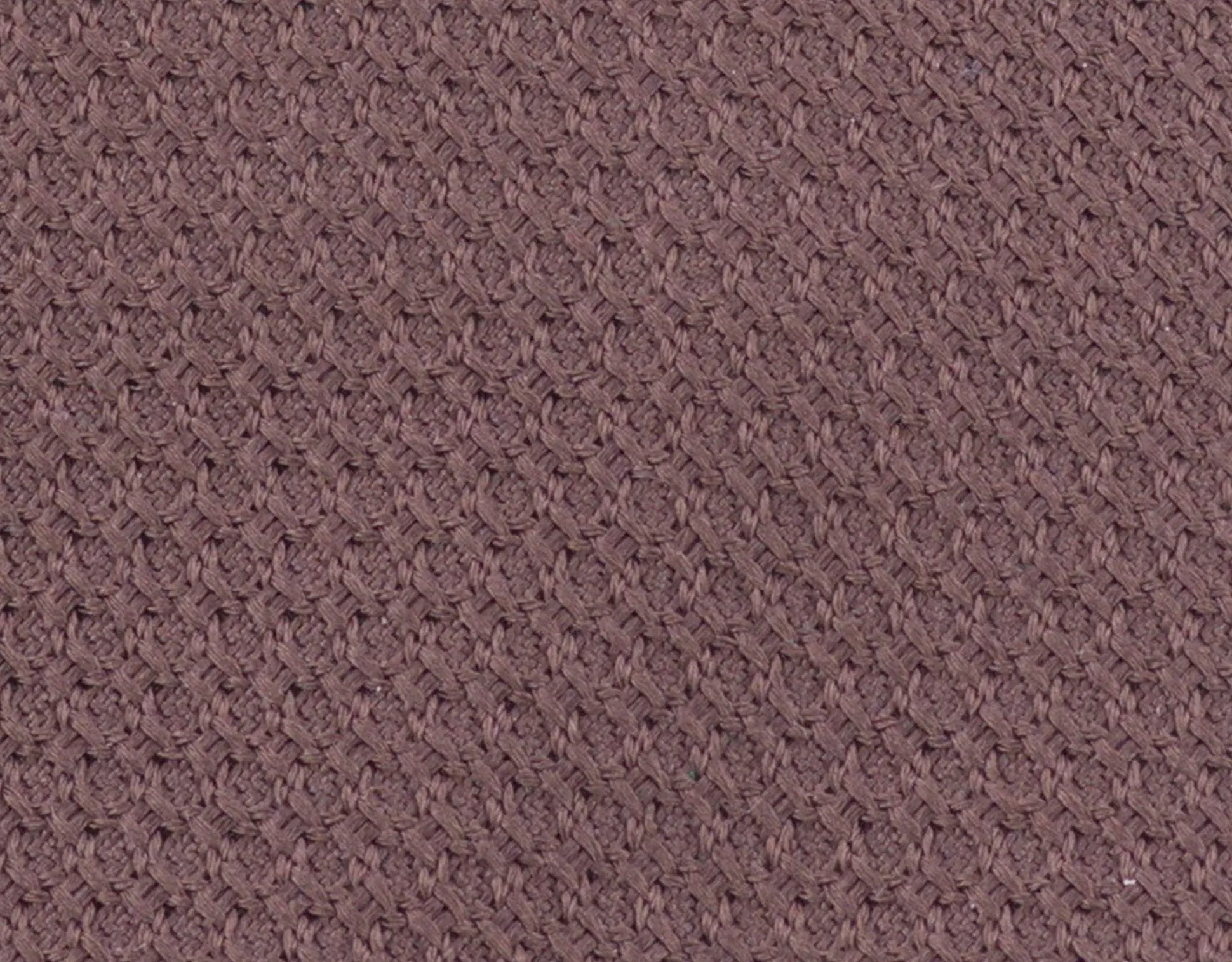 Brown Grenadine Silk Tie