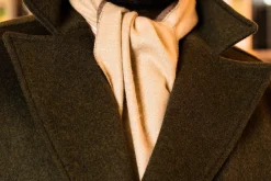 Brown & Oatmeal Double Sided Alpaca Scarf