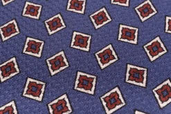 Butcher Blue Jacquard Woven Tie
