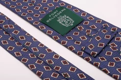 Butcher Blue Jacquard Woven Tie