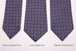 Butcher Blue Jacquard Woven Tie