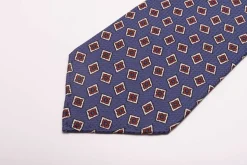 Butcher Blue Jacquard Woven Tie