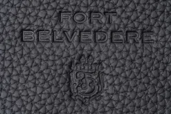 8 Card Classic Bifold Wallet in Black Togo Calf Leather