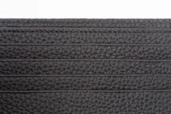 8 Card Classic Bifold Wallet in Black Togo Calf Leather