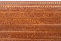 8 Card Classic Bifold Wallet in Saddle Brown Full-Grain Dumont Leather