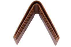 8 Card Classic Bifold Wallet in Saddle Brown Full-Grain Dumont Leather