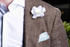 Champagne Orchid Boutonnière Flower