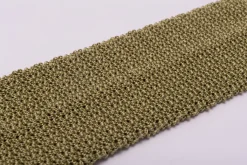 Chartreuse Green Silk Knit Tie