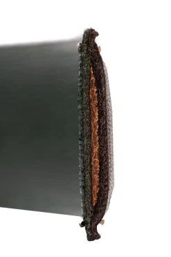 Cognac Brown Museum Calf Leather Belt