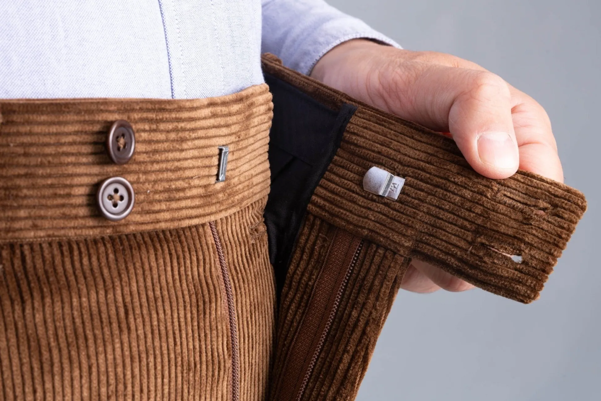 Cognac Stancliffe Corduroy Trousers