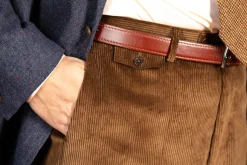 Cognac Stancliffe Corduroy Trousers
