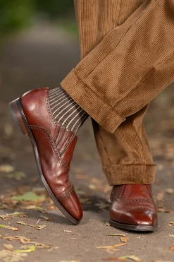 Cognac Stancliffe Corduroy Trousers