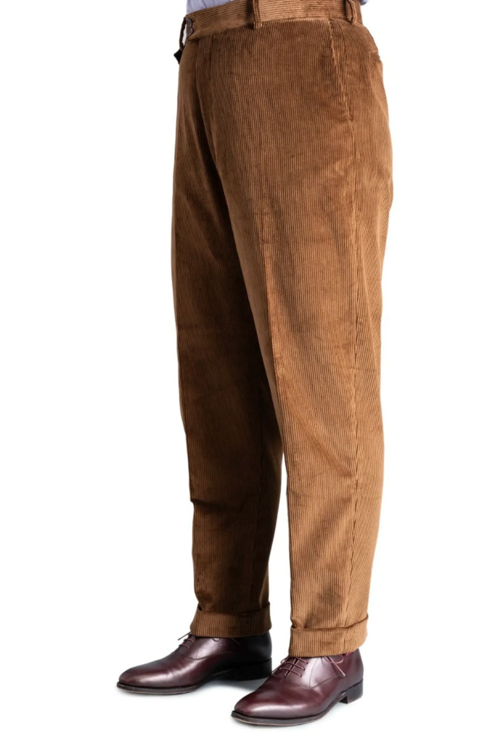 Cognac Stancliffe Corduroy Trousers