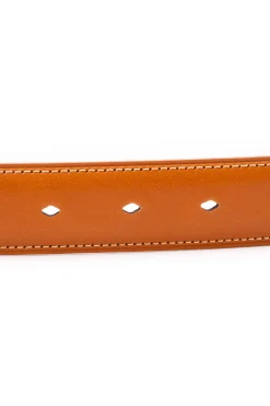 Cognac Tan Leather Belt