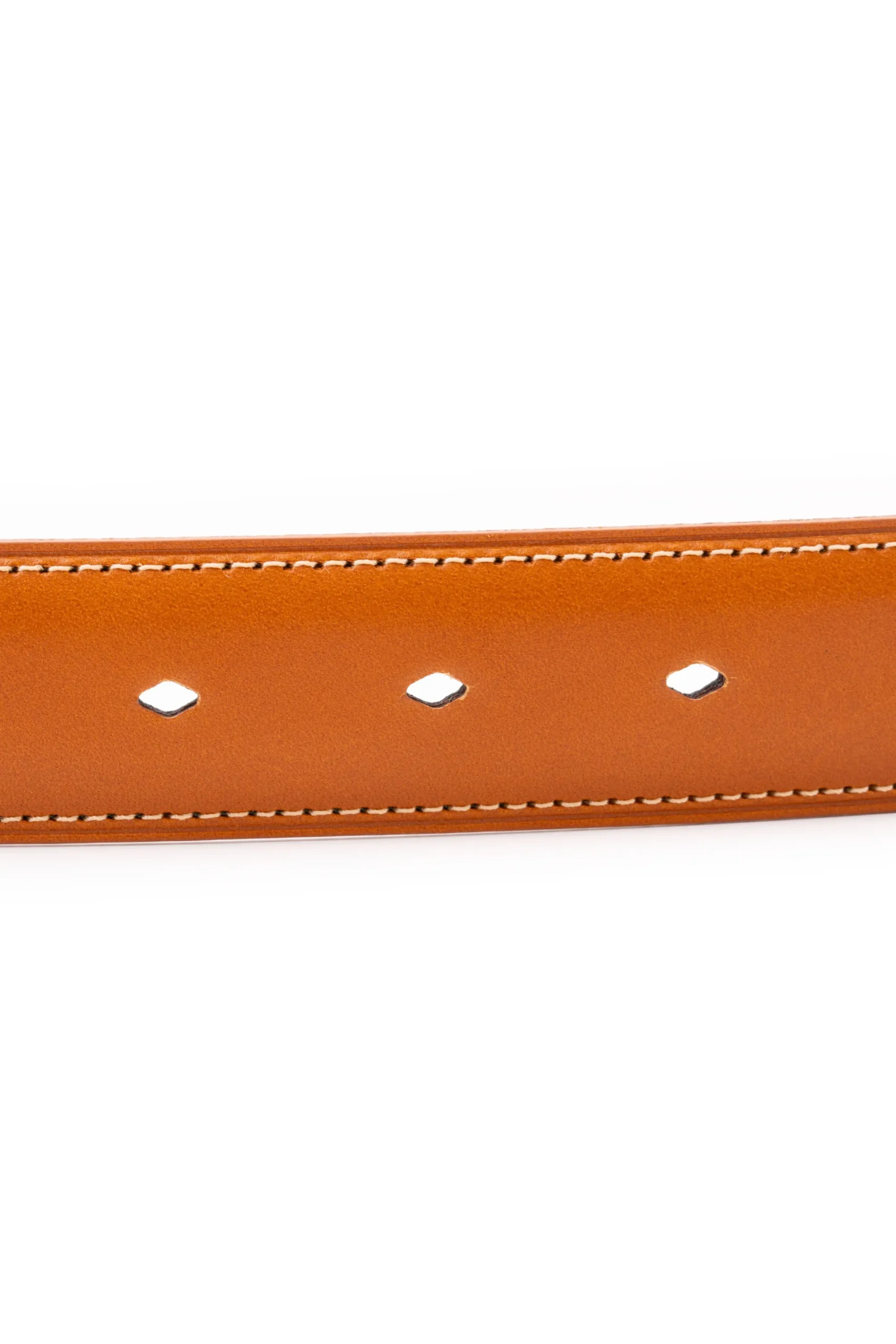 Cognac Tan Leather Belt
