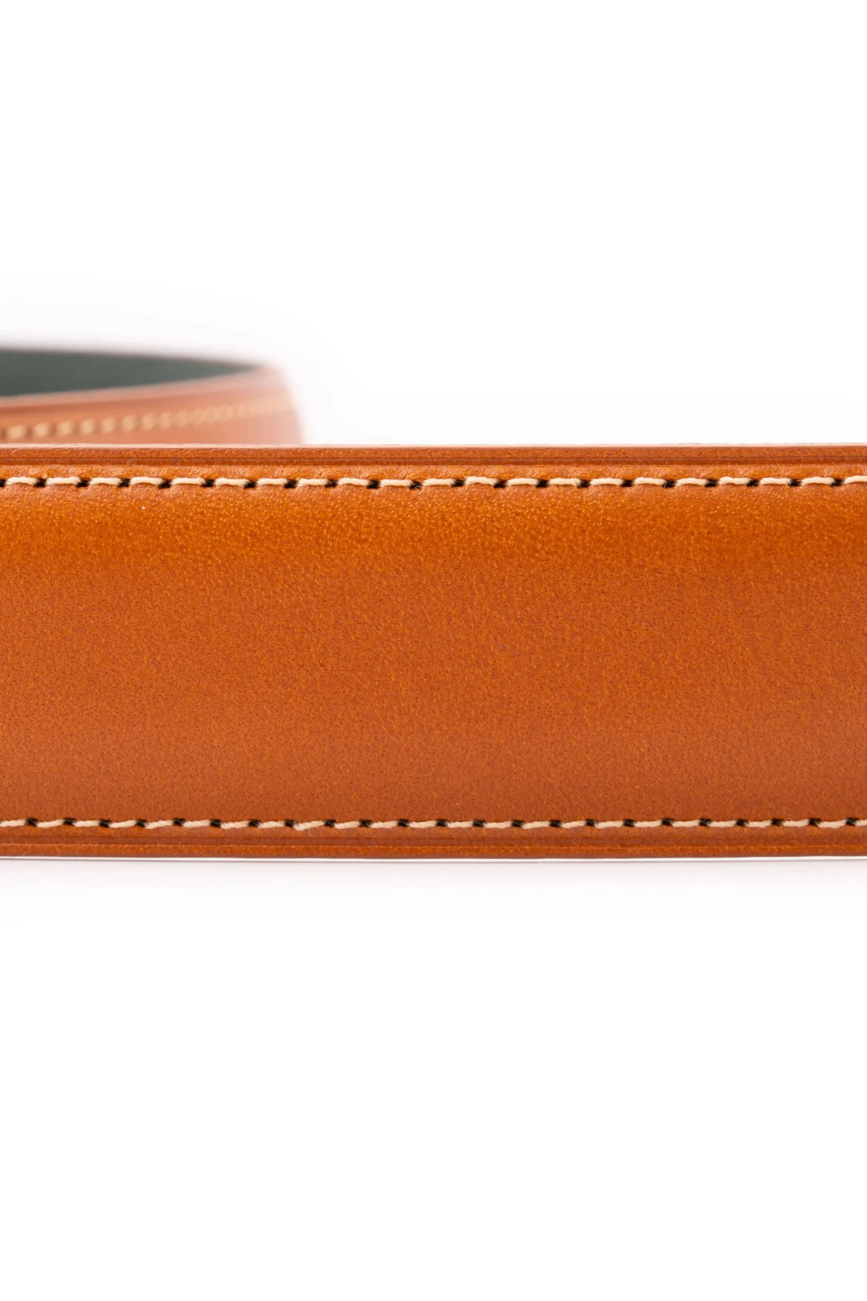 Cognac Tan Leather Belt