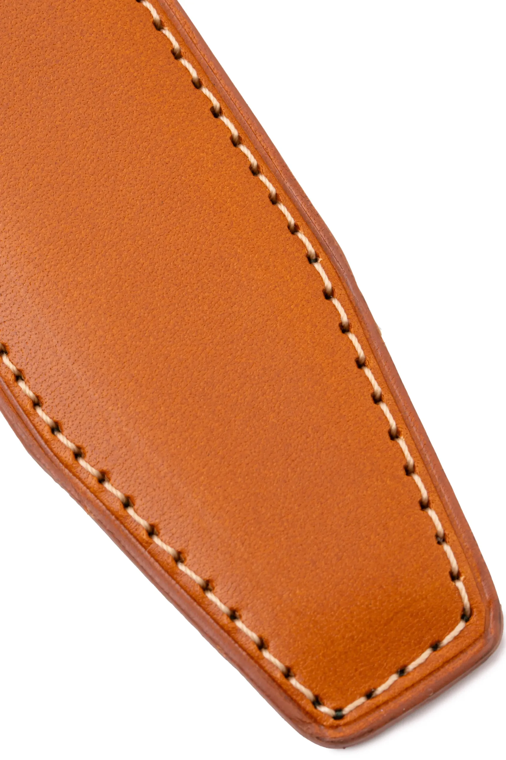 Cognac Tan Leather Belt