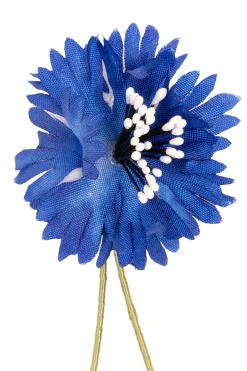 Dark Blue Cornflower Boutonnière Flower