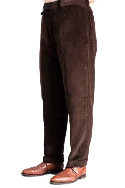 Dark Brown Stancliffe Corduroy Trousers