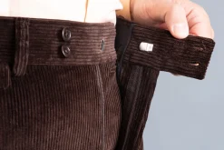 Dark Brown Stancliffe Corduroy Trousers