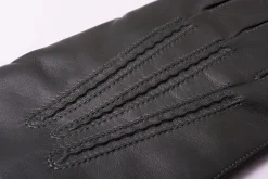 Dark Green Lamb Nappa Gloves