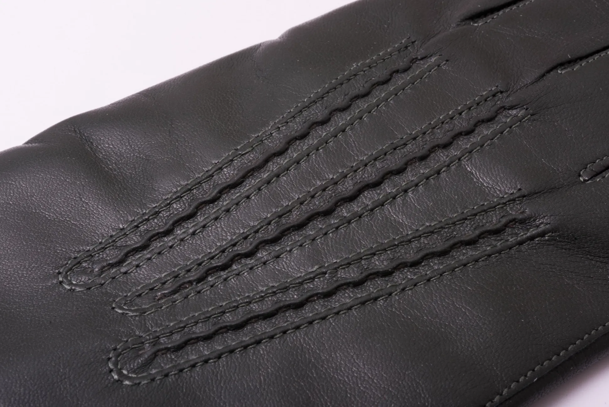 Dark Green Lamb Nappa Gloves