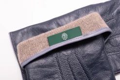 Denim Blue Touchscreen Lamb Nappa Gloves