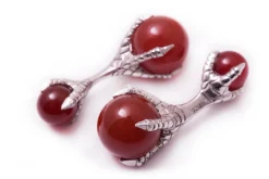 Eagle Claw Carnelian Cufflinks